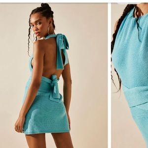 Free People Beach Orchid convertible low back mini Barbados color Large